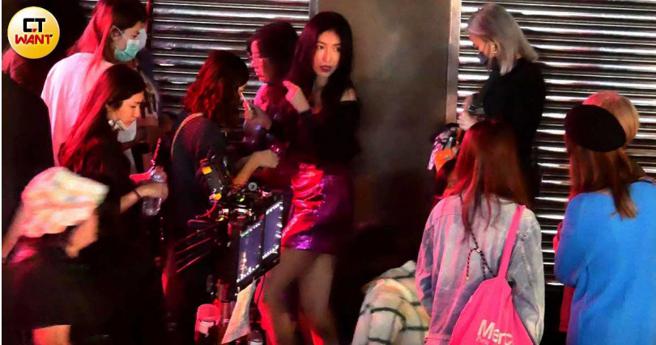 杨谨华主演新戏《影后》，造型艷丽。（图／本刊摄影组）