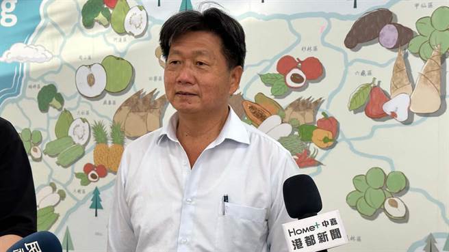 国民党高市党部副主委林锦城回应，3个人差距不是很大，尤其第一名和第二名差距更小，差0点多。（柯宗纬摄）