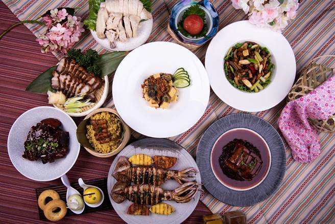 「知味」西餐厅目前推出「客家原民美食节」主题料理，单人晚餐券旅展限时优惠价850元。(宜兰力丽威斯汀度假酒店提供)