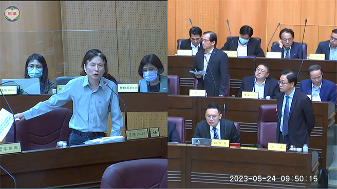 桃園市議員詹江村24日踢爆，某育幼院園長，竟公然對收容院生稱「院生不要賣慘」、「要怪就怪父母吸毒」等不當言論，涉及言語霸凌。(蔡依珍攝)