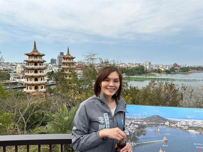 針對民調爭議，高市議員李眉蓁回應，尊重黨的決定，看結果如何。（柯宗緯翻攝）