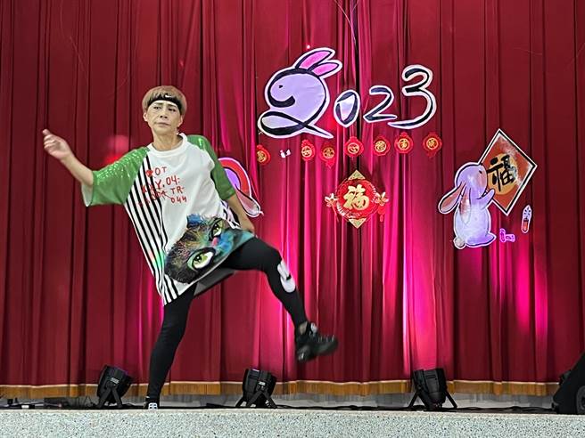 蓝如洁。（吴建辉摄）