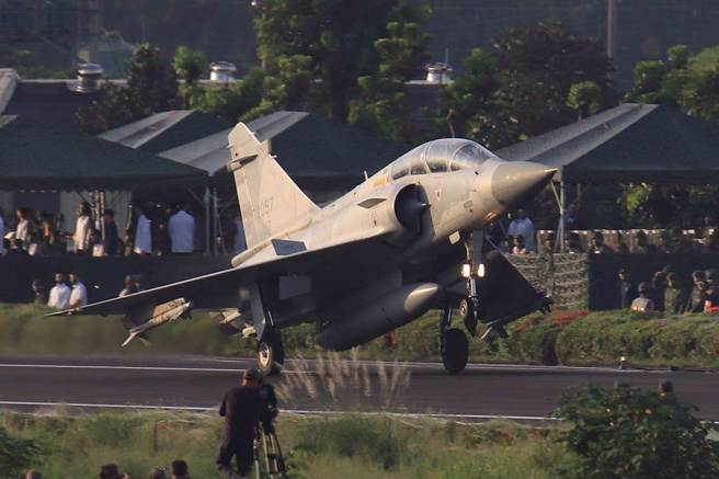 图为汉光37号演习幻象战机。（示意图／中时资料库）