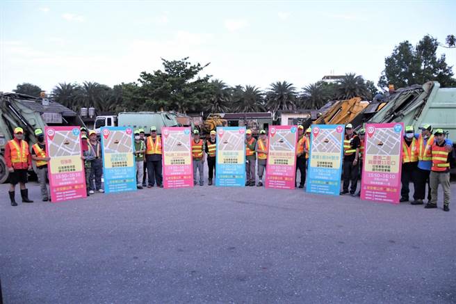 花莲吉安乡公所自下月1日起，将在7处人口稠密区试办定时定点垃圾清运专区，固定停留20分钟收集家户垃圾，让长辈民眾不用再追着垃圾车跑。（吉安乡公所提供／罗亦晽花莲传真）