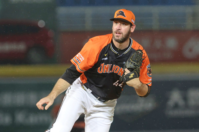 統一獅洋投羅昂。（統一獅提供）