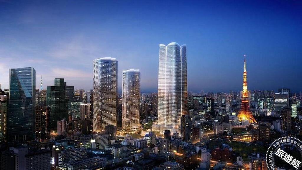 「Janu Tokyo」坐落於即將在2023年秋季開幕的東京全新地標「麻布台之丘」內。（圖：DBox for Mori Building Co., Ltd.提供）
