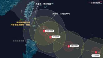 7縣市「一定會下雨」 瑪娃來勢洶洶 半個台灣嚴防