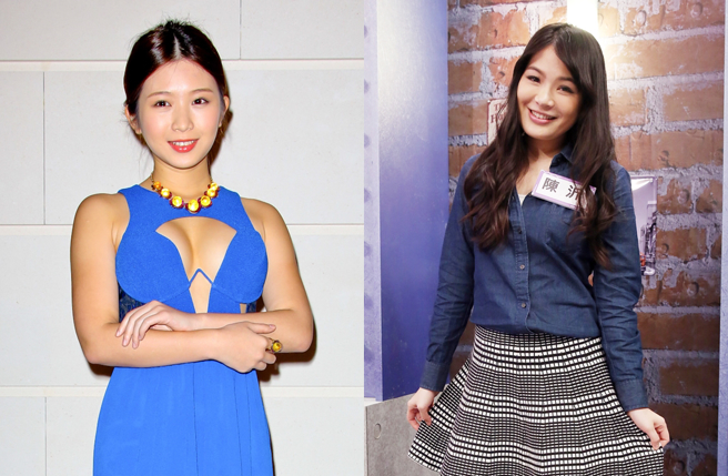 陈沂（右）回应郑家纯被徵召参选的消息。（图／中时资料照片）