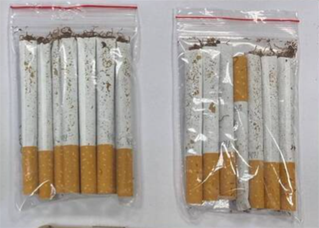 26岁胡姓男子看上新兴毒品庞大利益，利用将剩余废料，制作成华丽外表的「彩虹菸」。（台中市警局提供／冯惠宜台中传真）