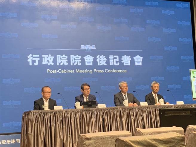 行政院召开院会后记者会。（张薷摄）