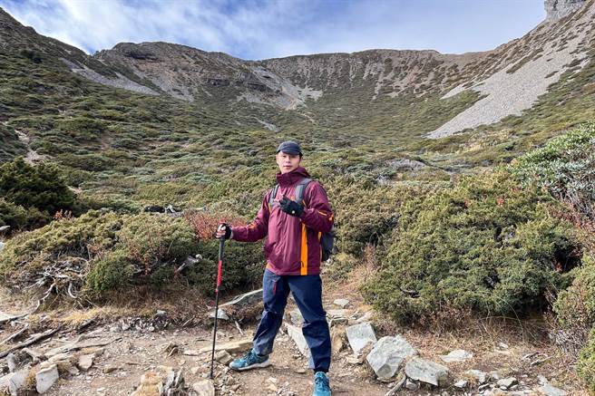 杨竣尧生前热爱参加登山、马拉松、铁人三项等极限运动。（清大提供／王惠慧新竹传真）