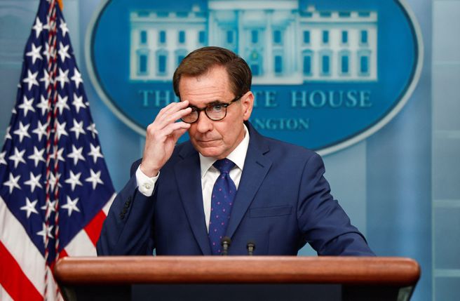 白宫发言人柯比（John Kirby）。（图／路透社）