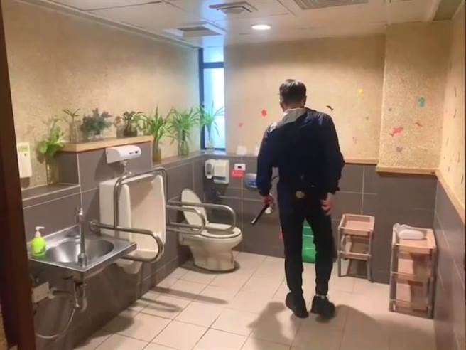 警政署称张已落网，但国图25日遭恐吓，手法又与张如出一彻。（警方提供）