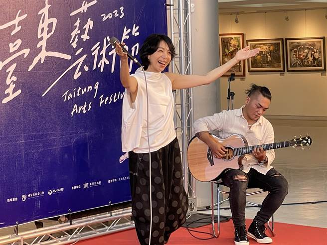 歌手万芳《愿阳光照耀-万芳音乐会》，巡演首站将献给台东。（萧嘉蕙摄）