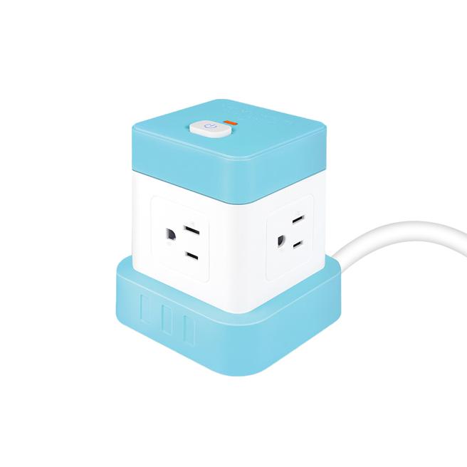 大润发魔方立式延长线，原价429元、特价389元。（大润发提供）