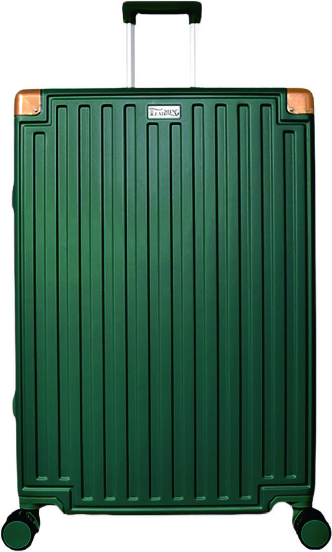 爱买梦幻之星铝框行李箱，25吋特价3798元、29吋特价3988元。（爱买提供）