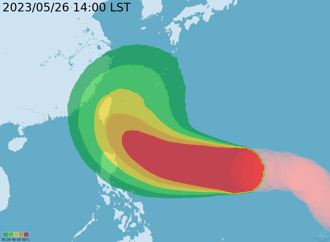 好天氣快沒了！瑪娃颱風增胖恐掀5米浪 這天3地區灌雨
