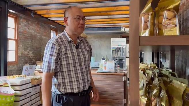 黄姓糕饼业者表示，赖母工作努力认真。（民眾提供／孙英哲彰化传真）