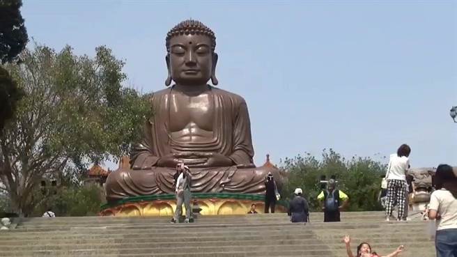 八卦山大佛是彰化县民的守护神。（孙英哲摄）