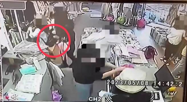 警方清查潘嫌在8日曾以相同手法行窃。（翻摄照片／林郁平台北传真）