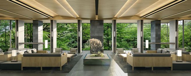 「星野之森」首付58万元起买南港生活圈2~4房，主打轻量级价格、重量级规格，以轻松付魅力成南港、内湖外移首选。（图/甲山林集团 提供）