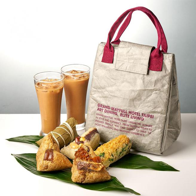 台北美福大饭店「美福粽飨宴礼」7件组原价2420元、优惠价1460元。(​​Global Mall 提供)