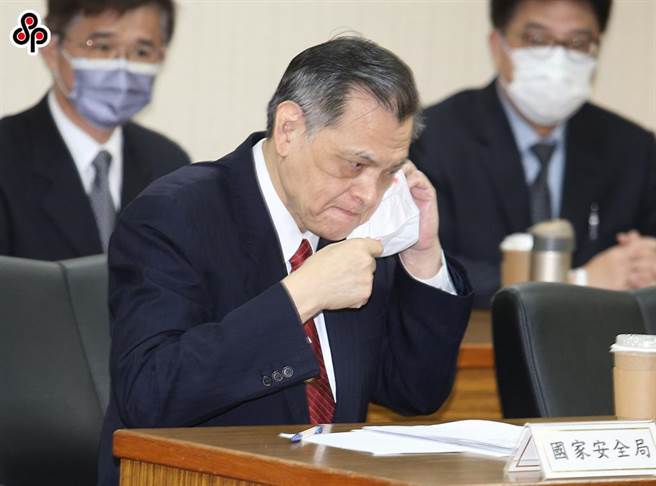 前国安局长陈明通。(本报资料照)