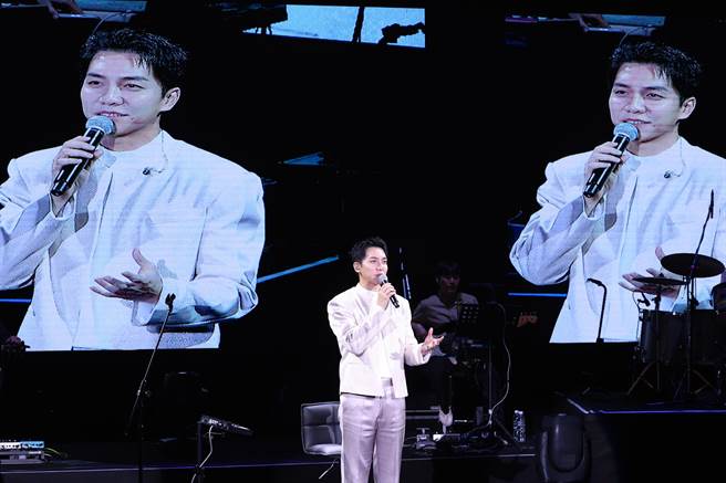 李昇基台湾演唱会上周圆满落幕。（陈俊吉摄）
