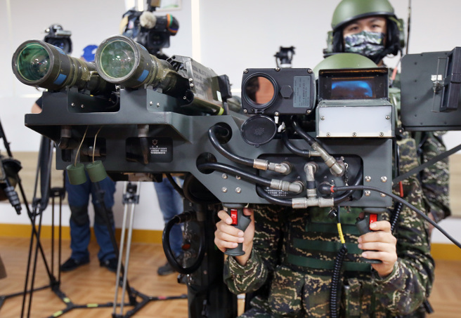 双联装刺针飞弹。（范扬光摄）