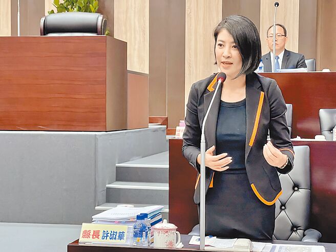 南投縣長許淑華表示，她已正式收到杭州市的邀請，7月將率團到對岸參加「兩湖論壇」，行銷茶葉推展觀光。（楊靜茹攝）