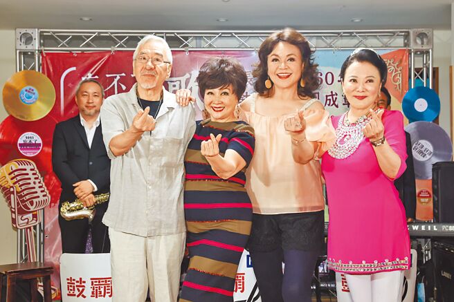 孙情（左起）、张琪、侯丽芳、张琴昨出席公益记者会。（罗永铭摄）