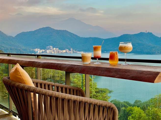 带着家人、亲友享受日月潭美景及品嚐下午茶，最是快活。（承亿文旅潭日月提供）