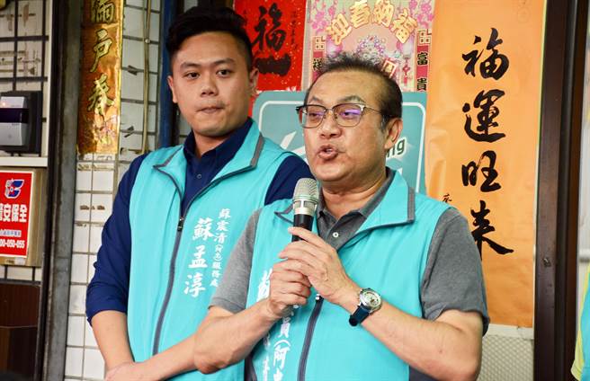 因为修法确定立委无法连任，苏震清坦言，心中五味杂陈。（林和生摄）