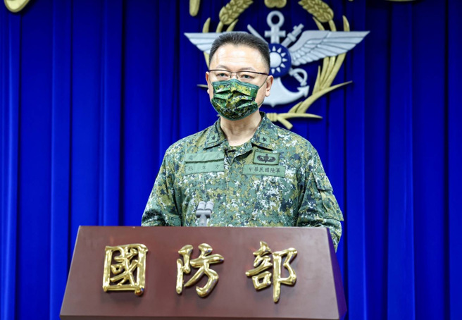 国防部发言人孙立方少将。（国防部提供）