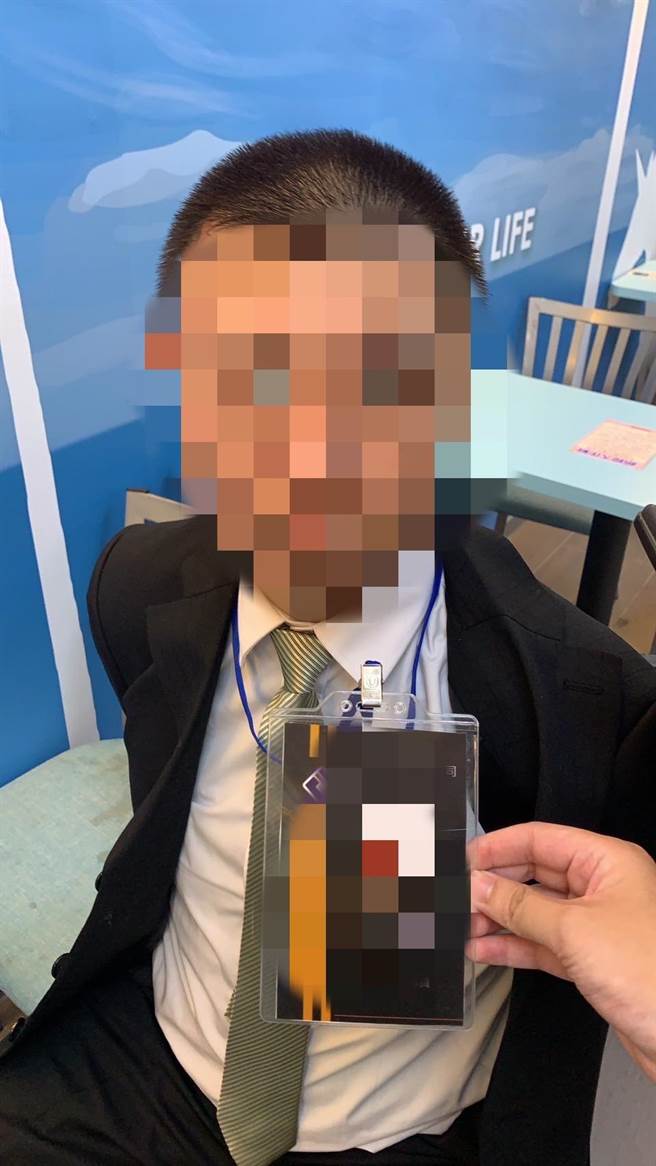 基隆市警局执行专案，查获诈骗车手王男。（基隆市警察局提供／徐佑升基隆传真）