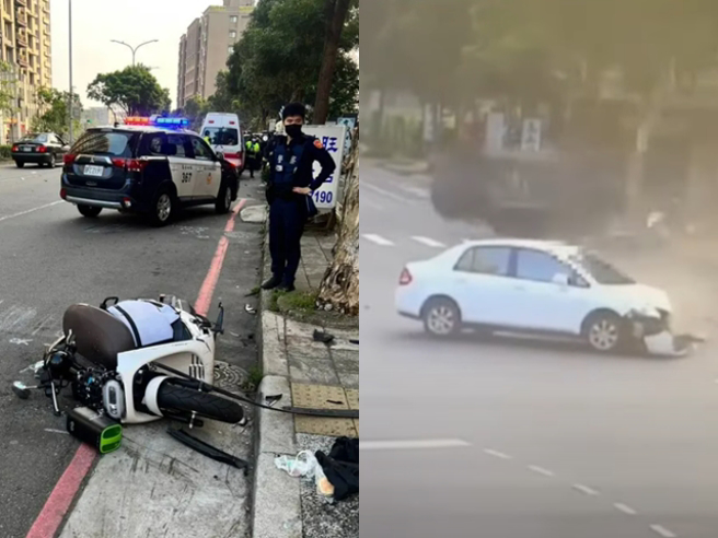 林京葵当时是让车行托卖，却被对方偷开兜风，林事后对此震怒，翁男最后只好自掏腰包880万买下该车。（翻摄自记者爆料网）