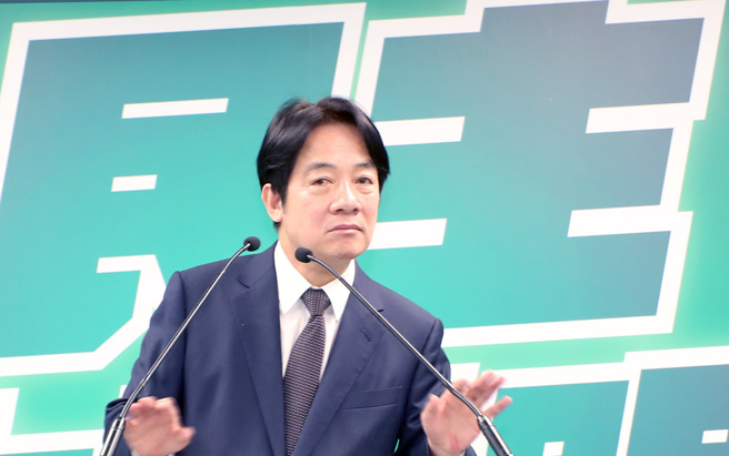 民进党主席、总统参选人赖清德。（资料照／郑任南摄）