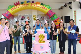 北區托育資源中心2周年慶 鍾東錦提出設立親子圖書館