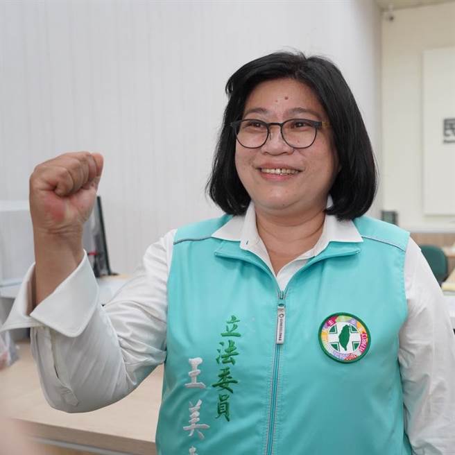争取连任的民进党现任立委王美惠期待与国民党张秀华用策政对话竞争。（翻摄自王美惠脸书/吕妍庭嘉义传真）