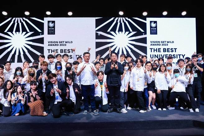 2023放视大赏最后大奖「年度最佳学校奖」由南台科技大学得奖，成为了此届最大赢家。（摘自脸书粉专放视大赏 Vision Get Wild）