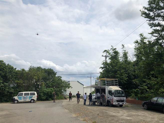 巡航3D全面监测异味无所遁形。（苗栗县政府提供／李京升苗栗传真）