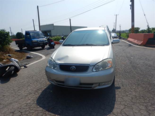 事发地点为彰化县福兴乡临海路一段、下寮巷、福兴路151巷路口。（民眾提供／孙英哲彰化传真）