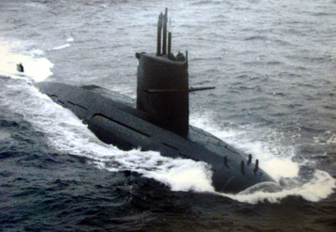 海龙潜舰。（中时资料照片）