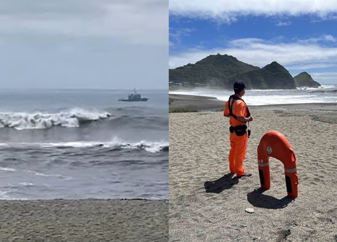 职业军人约国一女「同游情人湾」被卷落海，张姓男子涉略诱罪遭警方送办。（中时资料照）