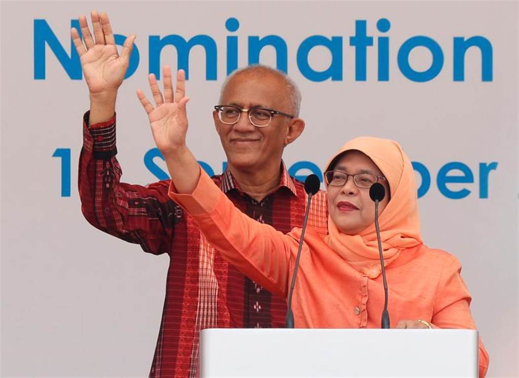 新加坡总统哈莉玛表示，她经过非常慎重的考虑，决定不寻求连任。（路透社）(photo:ChinaTimes)