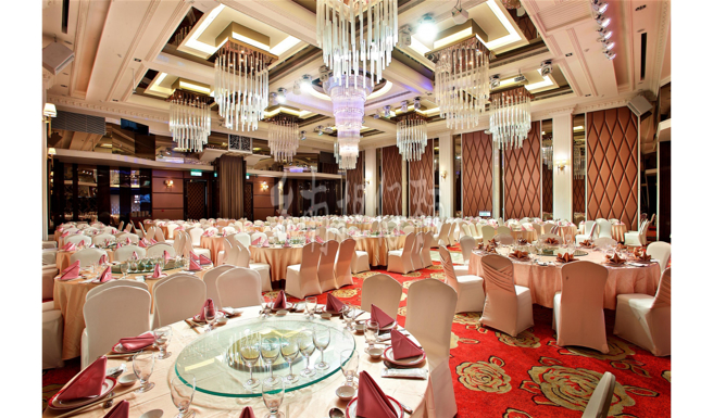 婚宴厅装潢细致讲究，堪称是台中最佳的喜宴场地之一。（翻摄官网）