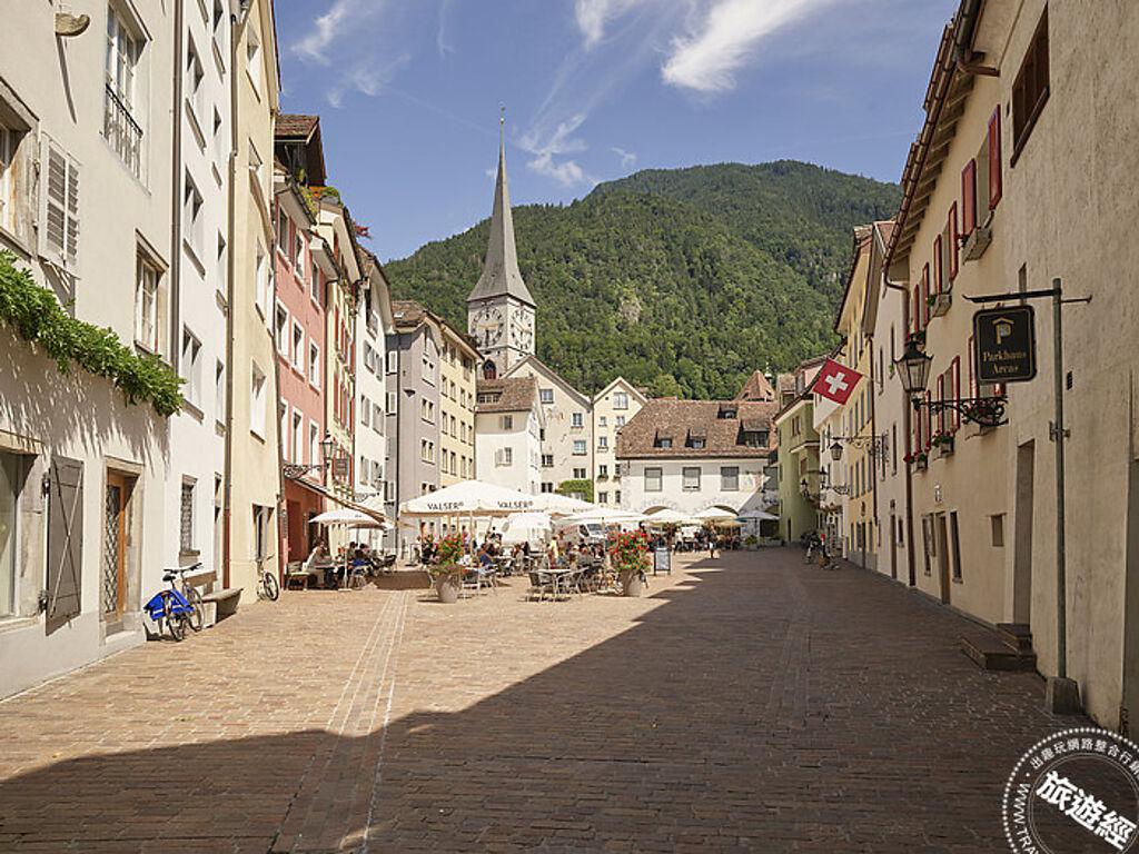 歷史最悠久的瑞士城市──庫爾 Chur。（圖／旅遊經）