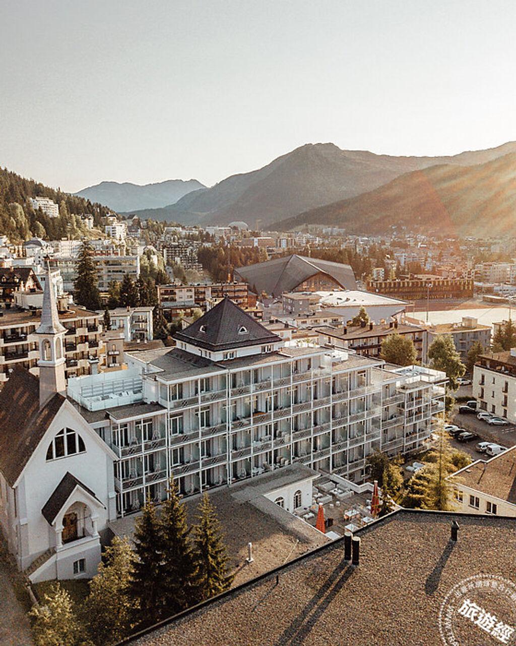 歐洲海拔最高的城市──達沃斯Davos。（圖／旅遊經）