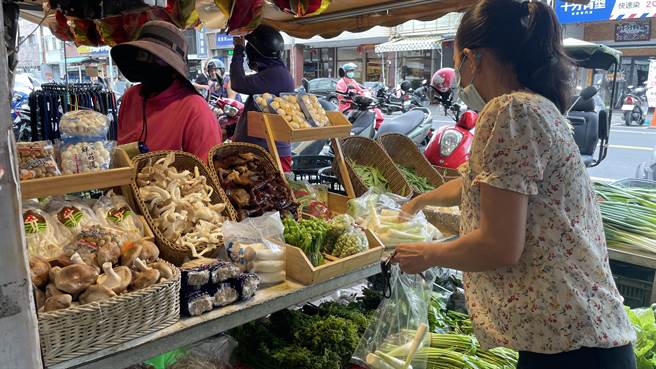 瓜藤类生长易受降雨影响，颱风后涨幅恐最凶。（萧嘉蕙摄）