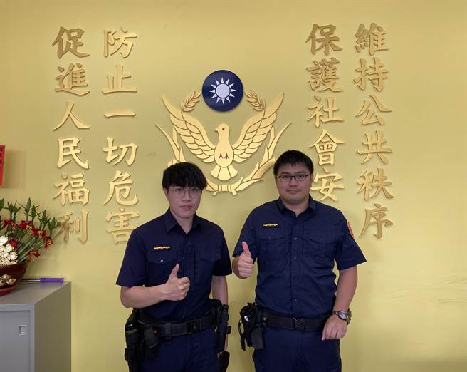 桃园市杨梅警分局草湳派出所新办公厅舍30日落成启用，提供基层员警舒适办公空间。（蔡明亘摄）